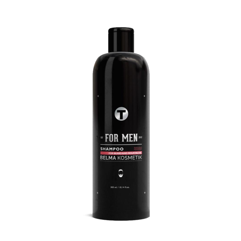 Shampoo T for Men- shampo para barba e cabelo Shampoo T for Men- shampo para barba e cabelo