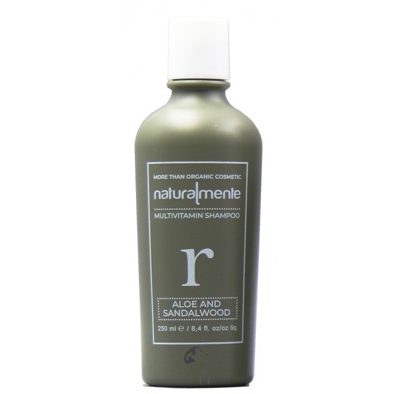 Shampoo Multivitaminico Nutritivo Aloe e Sandalo 250 ML Shampoo Multivitaminico Nutritivo Aloe e Sandalo 250 ML