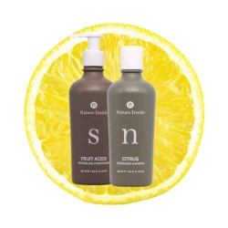 Pack shampoo e condicionador para cabelos finos| ingredientes naturais